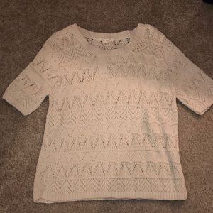 NWT Short Sleeve Sweater